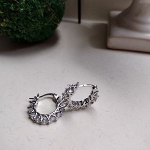 White Gold Sapphire earrings